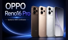 OPPO Reno16 Pro通过NBTC认证 或搭载天玑9500s