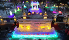 第52届冰灯艺术游园会开园 第52届冰灯艺术游园是中国最大公益性冰雪艺术园区