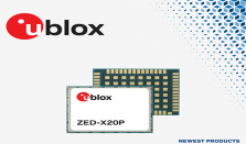 u－blox ZED－X20P全频段高精度GNSS模块在贸泽开售，满足工业、UAV及机器人高精度定位需求