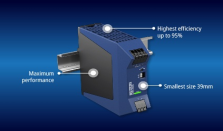 纤薄机身，全能表现 ― 240W DIN 导轨 AC/DC 电源