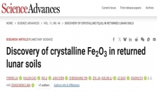 嫦娥六号月背样品中首次发现晶质赤铁矿和磁赤铁矿