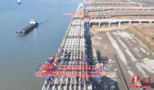 城陵矶港区松阳湖三期工程迎重要进展 经济要闻 华声经济