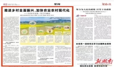 推进乡村全面振兴，加快农业农村现代化——2026年省委一号文件解读 经济要闻 华声经济